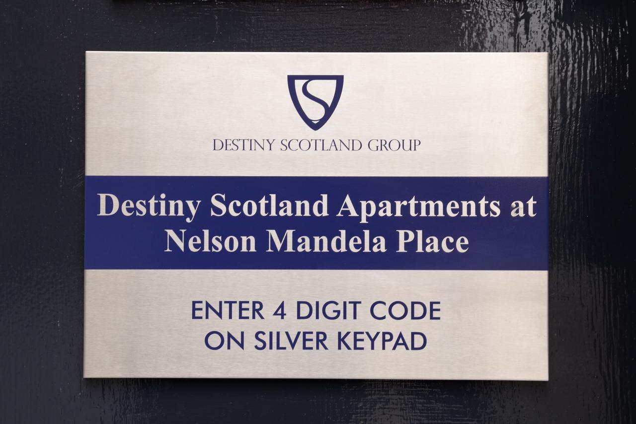 Destiny Scotland Apartments At Nelson Mandela Place Glasgow Exterior photo